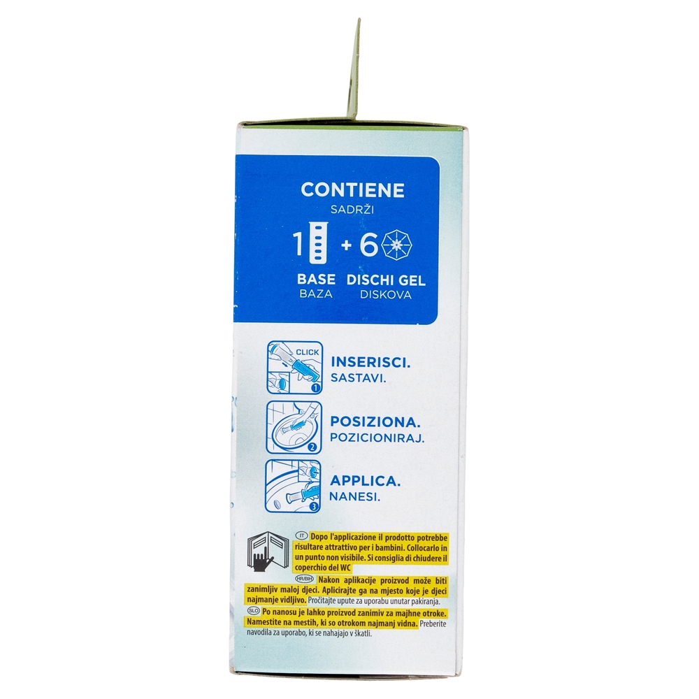 Duck Fresh Discs - Base per Dischi Gel Igienizzanti WC, Fragranza Eucalipto 36ml